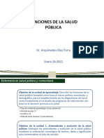 Funciones Salud Publica