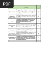 Matriz de Evaluación de Proveedores Resafe Marketing