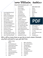 Superhero and Villain Tables V 02