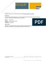 Fetching Data Directly From ECC System in BEX Query Using RRI