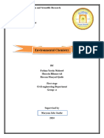 Environmental Chemistry