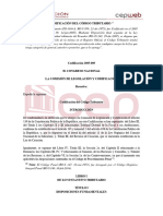 Codificación Del Código Tributario