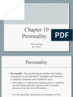 CH 10 Notes Personality