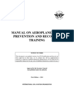 Manual On Aeroplane Upset Prevention and Recovery Training