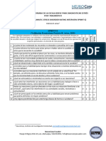 Validación Ecuatoriana de La Escala Breve para Diagnosticar Estrés Post