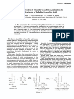 Derivative Vitamin C Application Synthesis of Labelled Ascorbic Acid