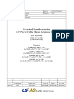 TECHNICAL SPECIFICATION - LV POWER CABLE - Hyundai Engineering - WP-1 LINE Project - LSAG 25NOV2022