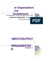 MODULE 4 Input Output Organization