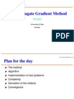 The Conjugate Gradient Method: Tom Lyche