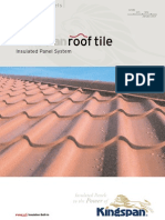 Roof Tile: Insulated Panel System