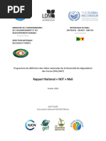 Rapport National NDT Mali