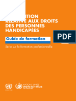 Convention Sur Les Droits Des Handicapes