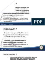 Problemas Tema 8. Aliviaderos - 7-10 - RESUELTOS