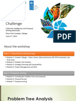 Problem Tree Analysis - Tobago Innovation Challenge - Day 1