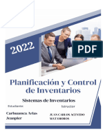 Entregable de Planificacion y Control de Inventarios