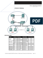 Lab 5.5.1: Examining A Device's Gateway: Topology Diagram