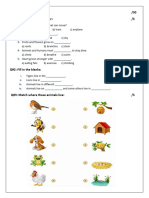 Science Grade 2 Mid Term Paper