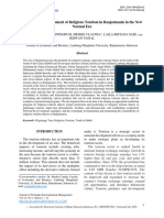 Study On The Development of Religious Tourism in Banjarmasin in The New Normal Era