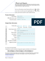 FMIPUnlock Form Carrier