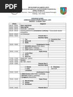 Rundown Peserta - Jombang Dance Sport Festival 2023