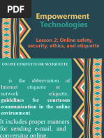 Lesson 2 Online Safety