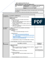 Detailed Lesson Plan For Philippines Politics and Governance