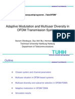 Adaptive Modulation and Multiuser Diversity in OFDM Transmission Systems