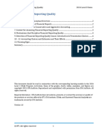 LM10 Financial Reporting Quality IFT Notes