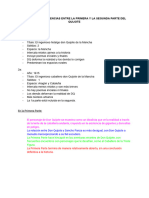 Principales Diferencias Entre La Primera y La Segunda Parte Del Quijote