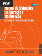 Manual de Operação DX180 LC