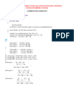 Corrigés Leçon 11 - Classification Quantitative