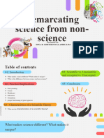 DEMARCATING SCIENCE FROM NONSCIENCE Libiternos and Lim