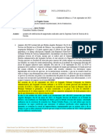 Para: Claudia Angélica Nogales Gaona: Nota Informativa