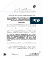 Resolución 3067 de 2023 Calendario Académico Año 2024