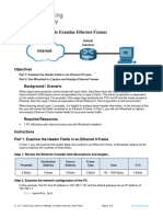 Vraj 7.1.6 Lab - Use Wireshark To Examine Ethernet Frames