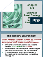 Chapter 6 Business Level Strategy and Industry Environment