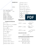 Formulario de Calculo Integral