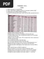 Worksheet 12 QP