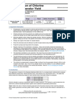 Determine Chlorine Dioxide Yield