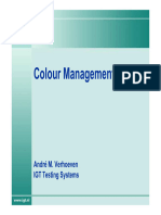 2014-11 Color Management - Standardisation - ANDRE - VERHOEVEN