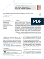 Local Generalization and Bucketization Technique For Personalized