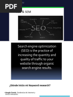 SEO Estrategia Keywords