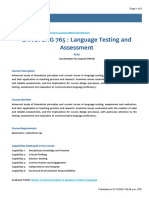 LANGTCHG 765 - 2022 Semester Two - Course Outline