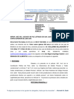 Olivia Karim Tito Godoy Demanda de Alimentos