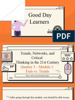 TNCT - L1 - Trends vs. Fads