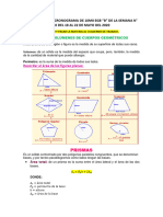 Area y Volumen de Prismas y Piramides S10 - 10mo