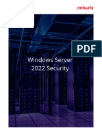 Windows Server 2022 Security Guide