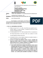 Infore Sobre La Asistencia Tecnica en Hyo