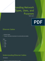 Week 3 and 4 Understanding Network Cables