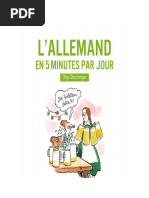 L'allemand en 5 Minutes Par Jour